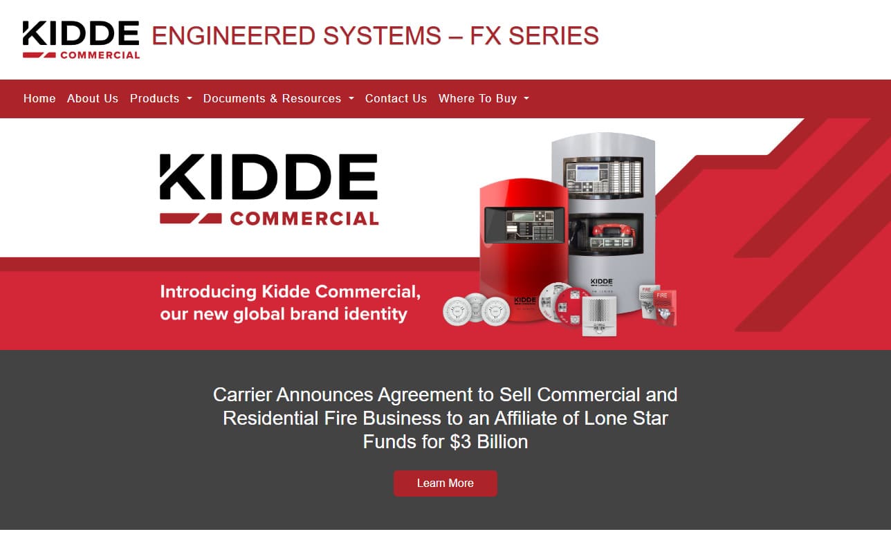 Kidde FX Commercial Fire