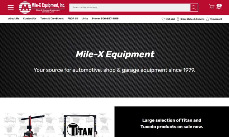 Mile-X Equipment, Inc.